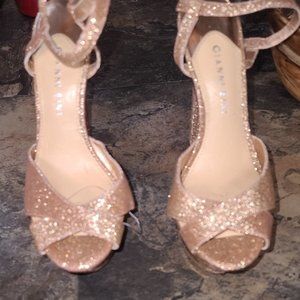 Gold Bling Bling Shoes